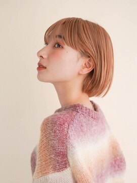 ジュール 大分(Joule) ミディアムヘア/斜めバング/グレージュカラー/大分駅