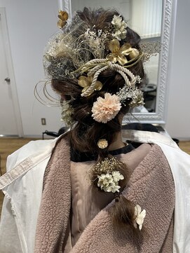 リッシュグランデ(riche GRANDE by CHANDEUR) 成人式ヘアセット