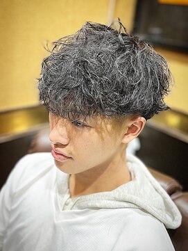 ヒロギンザバーバーショップ 大宮店(HIRO GINZA BARBER SHOP) ふんわり波巻きパーマ