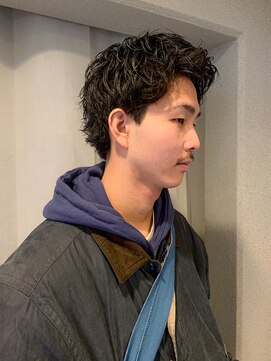 ヌース(NOOS) メンズアップバングウルフ