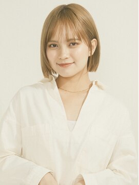 オンク 新宿(onk) 黒髪/グレーベージュ/レイヤーロング/前髪パーマ[新宿駅]