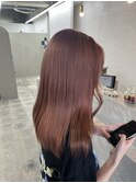 ピンクブラウン