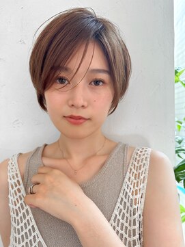 ジョエミバイアンアミ(joemi by Un ami) 【joemi】前髪長めのひし形ショートボブ(小倉太郎