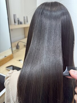 エヌ 北千住(N) カット+コラーゲンイルミナカラー+髪質改善トリートメント