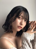 フラミューム 八王子北口店(flammeum) ゆるウェーブボブ【八王子】