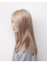 ルプラ ブリリアント(le-pla brilliant)&nbsp;レイヤーカット/シースルー/ブロンドベージュ/オレンジ/豊橋