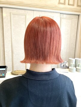 シェリア(Shelia) 外ハネ×オレンジ