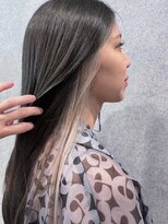 ニフティ(NIFTY)&nbsp;カーキベージュ/インナーカラー/インナーホワイト/熊本/上通