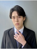 メンズショートヘアビジネススタイルパーマ絶壁解消K20250328