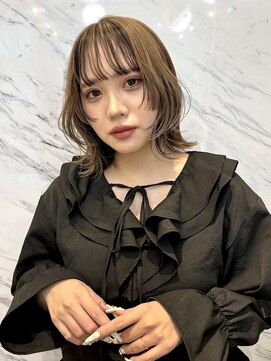 ジーナエス 札幌(Zina S) 顔周りウルフレイヤー