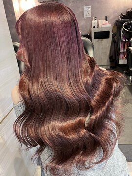 エス(Ess) 美髪/ワイドバング/ホワイトブロンド[髪質改善/ヘアセット/大宮]