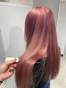 エイト ヘアサロン 渋谷本店(EIGHT) ピンクベージュカラー