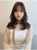 レイヤーカット/顔まわりカット/ダブルカラー[堺]