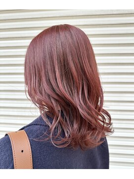 エイルミヤザキ(Ail Miyazaki) ブリーチなし！ピンクブラウン