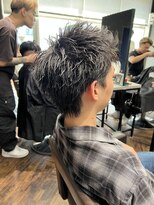 スキル(SKILL)&nbsp;【SKILL】メンズ/ブリーチ/眉毛/パーマ/スパイキーショート