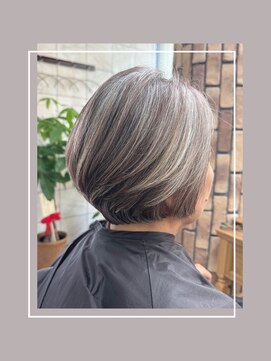 エルコット(elcot) 脱白髪染め◆大人ショート