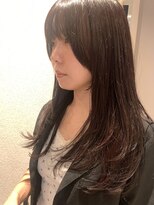 ココ(qoqo)&nbsp;顔周りカット　ロングスタイル