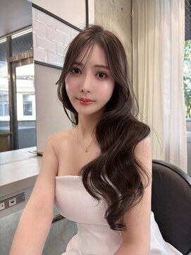 リリー(Lilley) 【稲永麻衣】レイヤーカット+ロングヘア+顔まわり+韓国ヘア