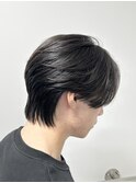広島メンズ/センターパート/縮毛矯正