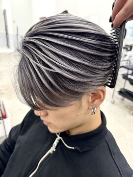 エゴル ナゴヤサカエ(ENGOL NAGOYA SAKAE) 【朝日大夢】メンズバレイヤージュ/ハイトーンカラー