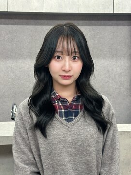 SSAW 冬に人気な透明感暗髪グレージュ