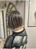 バレイヤージュ　ボブ