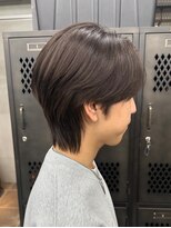 ギークス(GEEKS) 【GEEKS渋谷】センターパート/グレージュ/韓国風ヘア/透明感