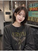 【Lilly新宿】＃丸みショートボブ＃顔周りカット＃20代30代40代