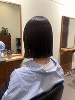 クリック(Click) ボブ/大人ガーリー/ダークアッシュ/似合わせカット/小倉