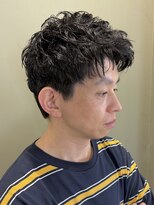 ザメンバイリオス(THE MEN. BY LIOS)&nbsp;短髪パーマスタイル