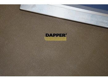 ダッパー(DAPPER')の写真/最初から仕上げまで一人のスタイリストが寄り添います◎