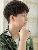 大波純一美容室パーティハン&nbsp;ニュアンスパーマ刈り上げフェザーマッシュa小山10代20代30代