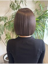フゥカ 売市店(fuka)&nbsp;【まとまるボブ】大人可愛いボブ×アッシュブラウン　八戸