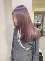 ナンバーフォーナチュラル(NO4 natural) 71. ラベンダーピンク/艶髪ロング/似合わせ/ツヤ感