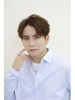 ヒップスリンク(Hip's Lnk) 大人毛流れパーマショートパーマビジネスマン刈り上げ