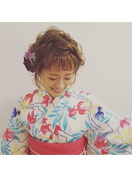 セットサロン フルール(Fleur) 浴衣ふんわりアップ♪