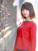 レッドネオ エビス(Redneo ebisu)&nbsp;切りっぱなしグレージュ外ハネワンカールボブ_112