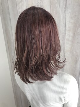 シエル 立川店(CIEL) 【CIEL原田】ダブルカラー×ロブ×パープルピンク