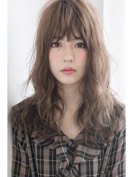 サンク 大船鎌倉店(sunc) セミロング×ゆるふわシフォンパーマ...