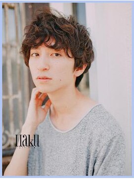 ヘア メイク ハク 横浜(hair make Haku) くせ毛風メンズマッシュモードスタイル