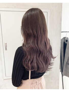 ヨーク(YOKE) YOKE  ラベンダーアッシュ グラデーション 韓国