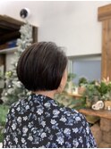 すっきりショートボブ