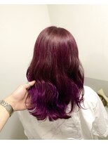 モナン 渋谷(Monan)&nbsp;【飯田】韓国風パープルグラデーション #渋谷