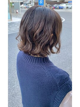 オーガニック アトリエ 大宮(organic+atelier) 20代30代40代くせ毛風パーマミルクティアッシュ透明感小顔