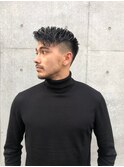 ツーブロックショート