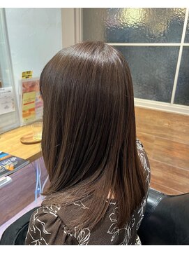 ブリング バイ スノードロップ 吉祥寺(BRING by Snowdrop) 前髪/マチルダボブ/ピンクベージュ/インナーグレージュ/吉祥寺