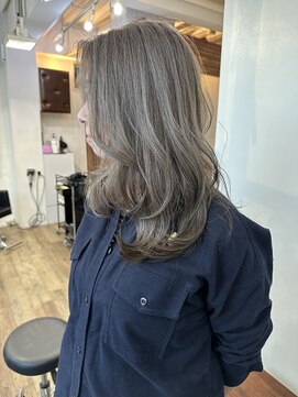 ハーツ(Heart's) 白髪ぼかしハイライトロング