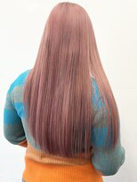 ココ 原宿(KOKO)&nbsp;ピンク黒髪小顔クラゲヘアーオリーブグレーココアベージュ