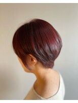 プレイ(pLAy)&nbsp;耳かけショート×ピンクバイオレットカラー