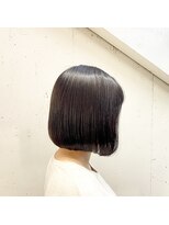 ハルキ ミナト ジャパン オオサカ(HARUKI MINATO japan OSAKA)&nbsp;40代50代小顔似合わせカットくびレイヤーエモージュ大人可愛い